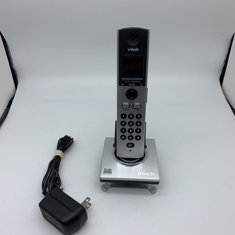 Vtech i5808 5.8 ghz‎ cordless phone expansion handset for i5858 i5871